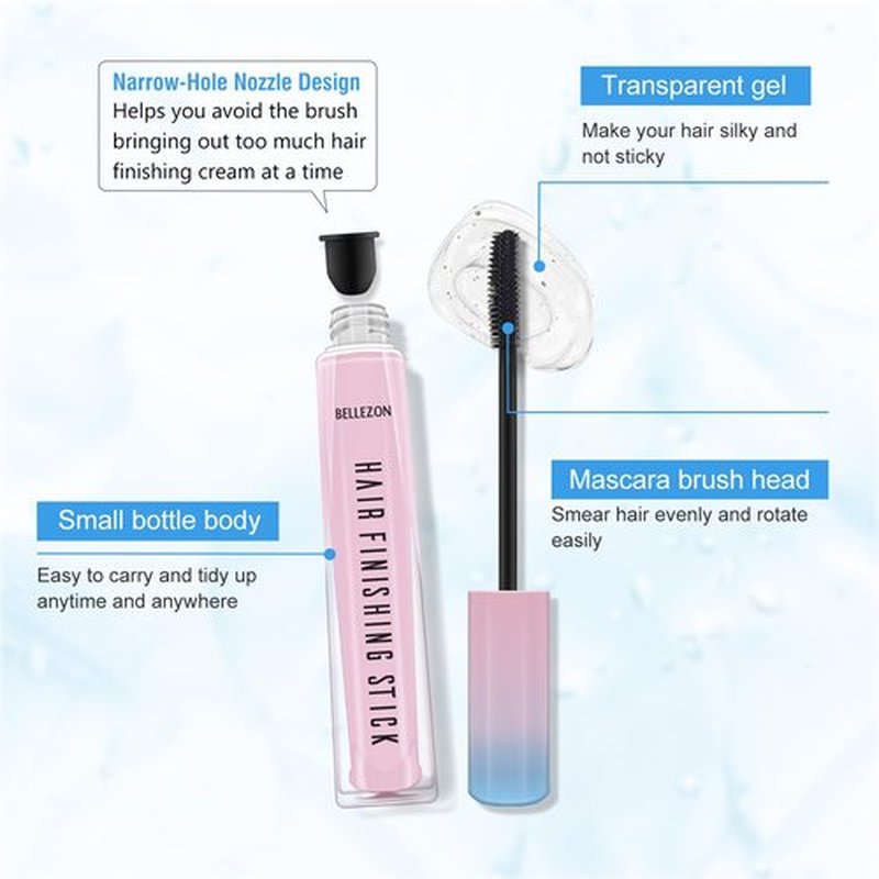 FUNAN Hair Finishing Stick for Small Broken 3 Pack, Broken Hair Finishing Stick, Slick for Women, Naturally Refreshing