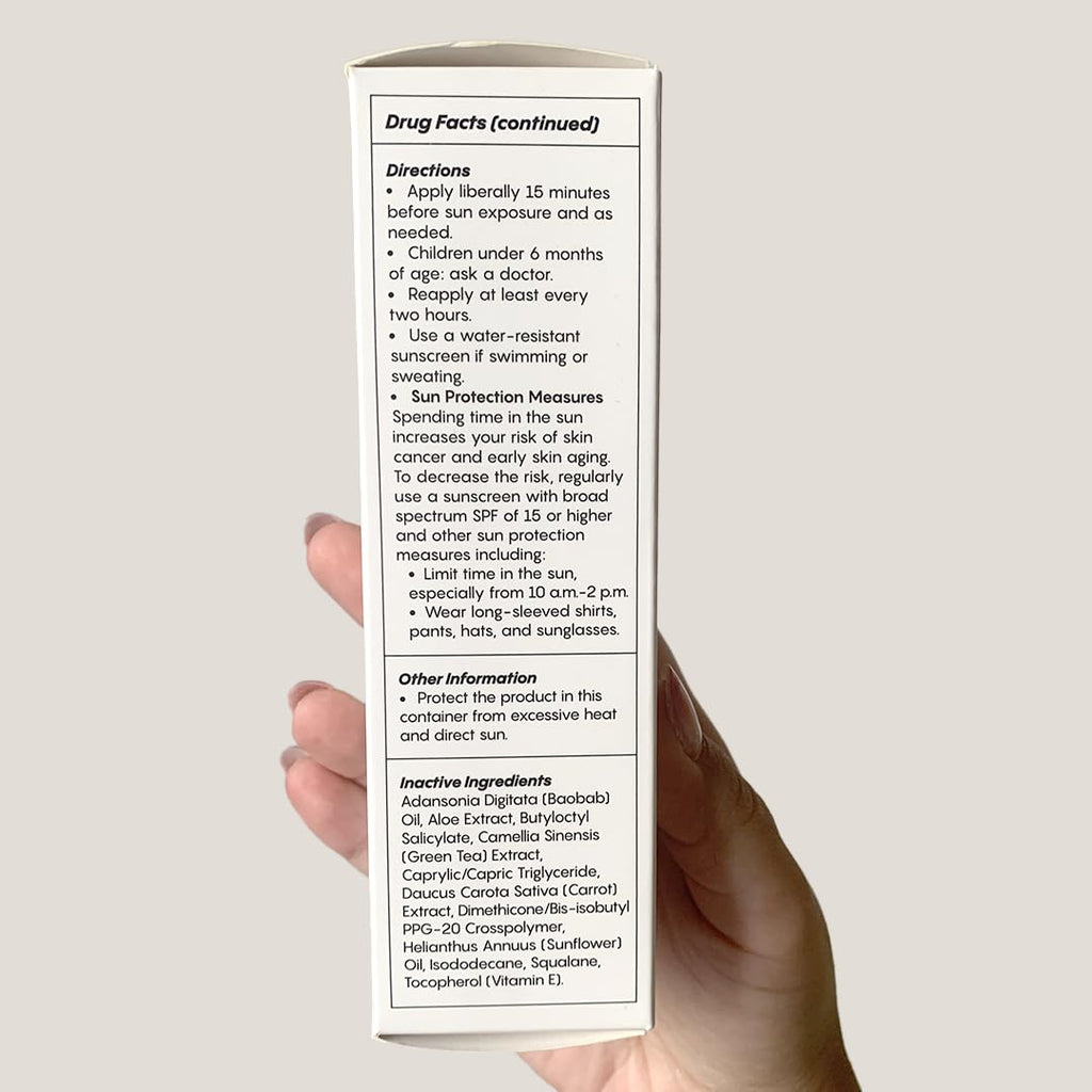 JESS BEAUTY | Let It Sun SPF 50 Gel Sunscreen | Lightweight Invisible Face Sunscreen with Green Tea, Aloe Vera & Squalane | Broad Spectrum UV Protection with No White Cast 1.7 fl oz
