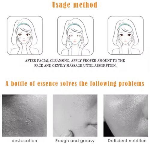 Regine Switzerland Vitamin C Brightening Serum - Glow Enhancing with Hyaluronic Acid, 1.1 Fl Oz