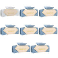 Bridesmaid Proposal Gifts 4.1inch Square Hair Claw bachelorette party accessories Clips for Wedding Party Favors (White&Dusty blue)