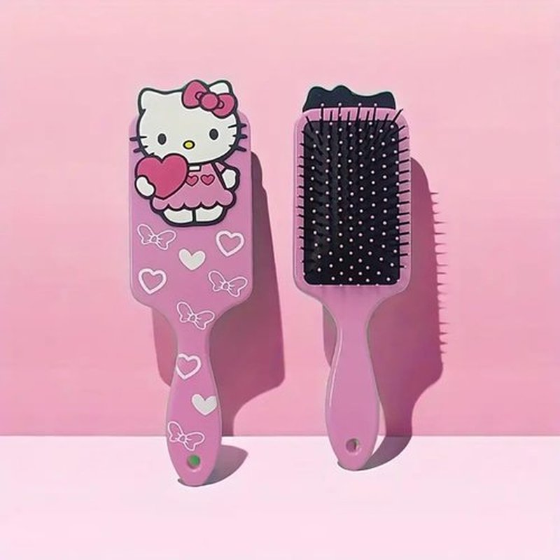 Cute Hair Brush, Cartoon Hair Brushes, Ultra Soft Detangling Hair Brush, Detangling Wet and Dry Brush for All Hair Types For Girls and Boys