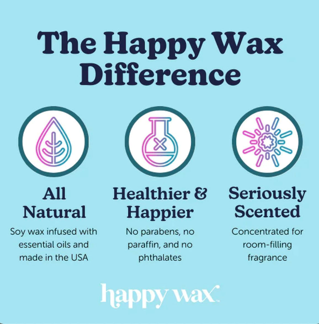 Happy Wax Black Reusable Silicone Wax Warmer Liner Signature, Mod, and Himalayan Wax Melters - No Mess, No Scrape Way to Remove Scented Wax - Long Lasting and Reusable Silicone