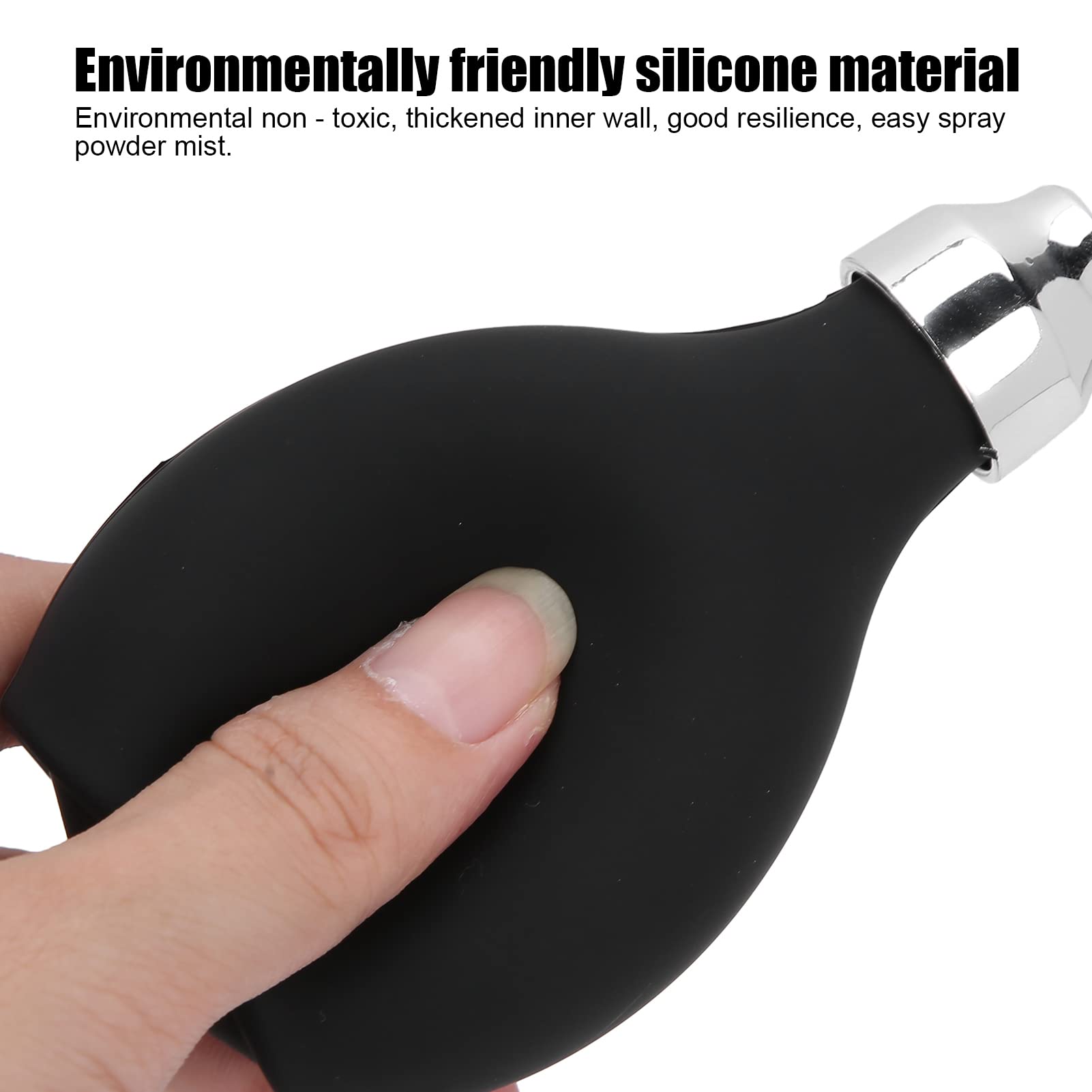 Barber Powder Spray Bottle - High-quality silicone hairspray bottle - Suitable for salon and home care - Lightweight and portable
