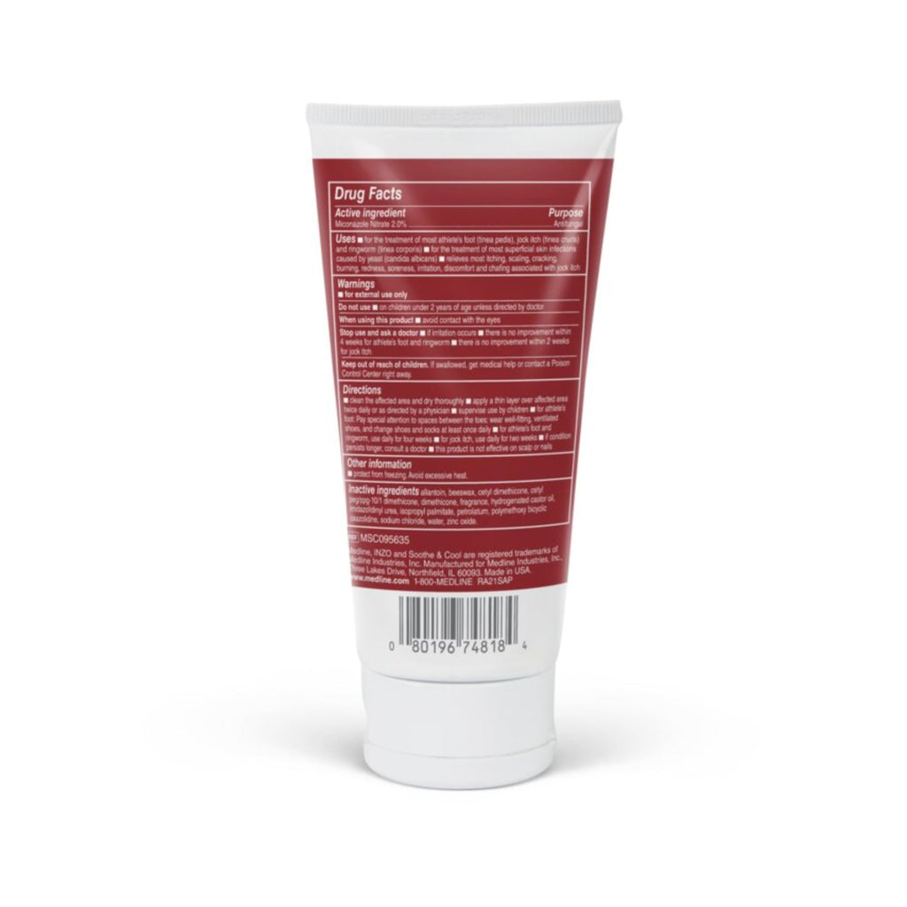 Medline Remedy Essentials Antifungal Cream with Zinc Oxide - 4 oz., Each