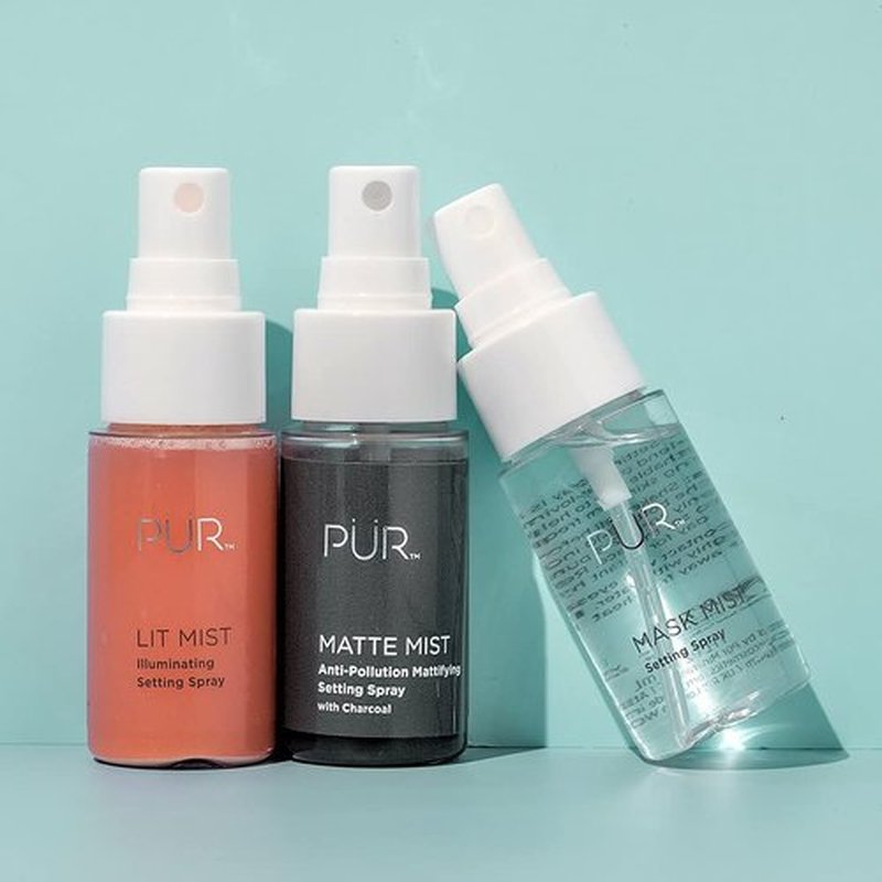 PÜR MINERALS Facial Mist Kit - Hydrating 3-Piece Set for Refreshing Skin | 1 Ct.