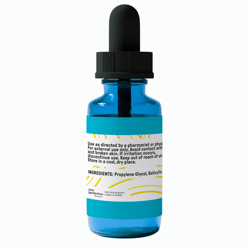 Unpretentious Salicylic Acid 2% Solution, Facial Serum (30 mL)