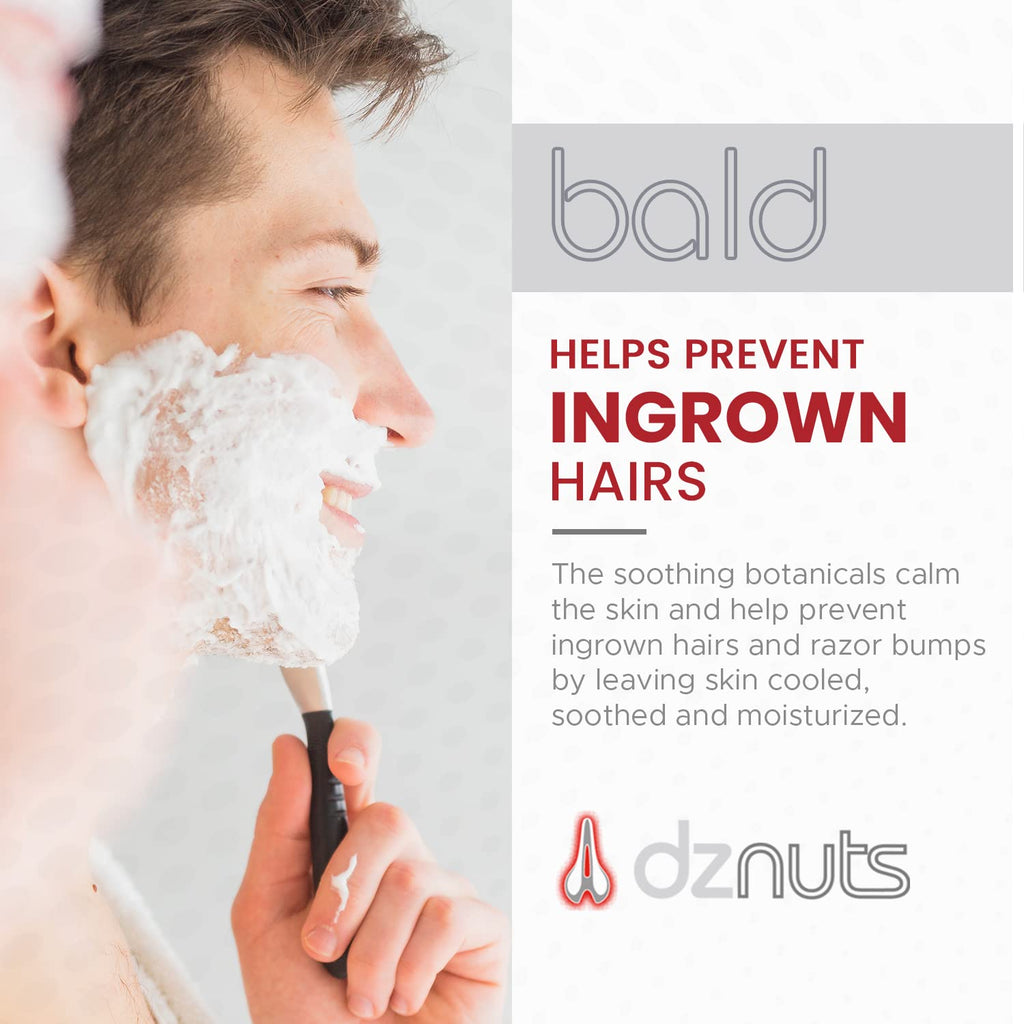 dznuts - Bald Super Smooth Shaving Cream - 6.7 Fl Oz (Pack of 2)