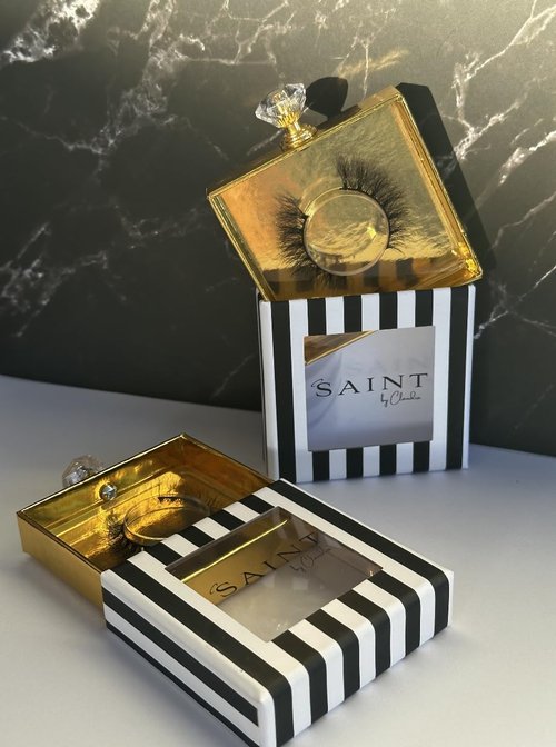 Saint by Claudia Faux Mink Natural Everyday Use Eyelashes, Cat Eye Lashes, Individual Lashes, Reusable up to 15x, "Verified" Eye Lash