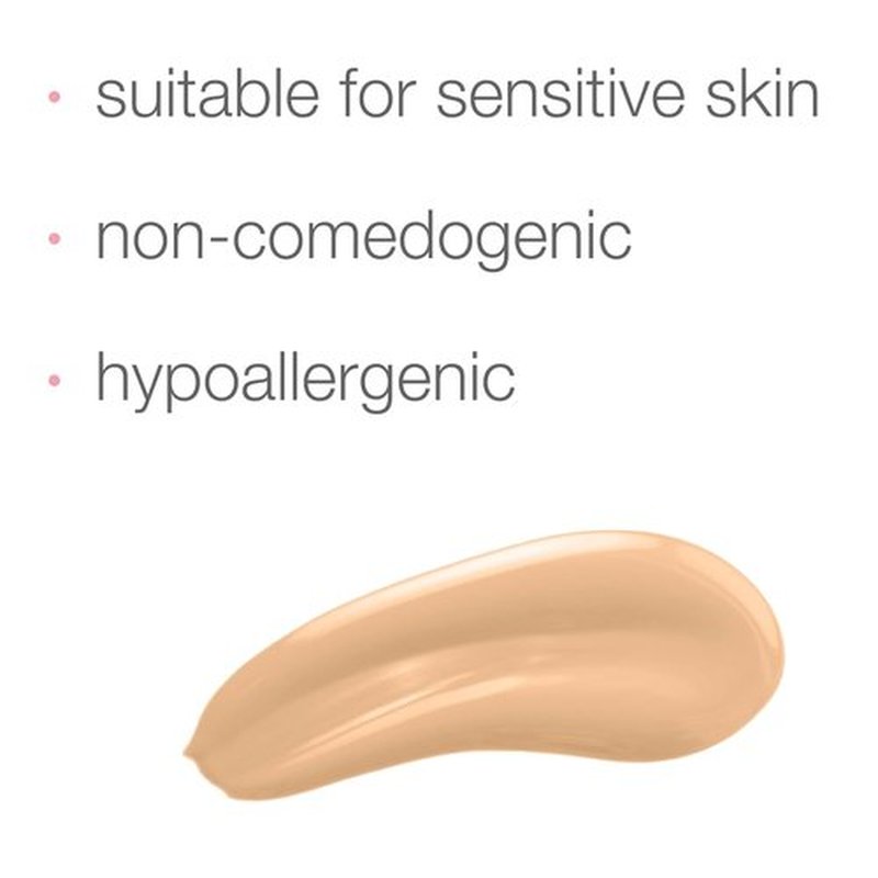 Neutrogena Healthy Skin Foundation - Sensitive Skin Serum with Pro-Vitamin B5 | Buildable Coverage, Light/Medium 02, 1 oz