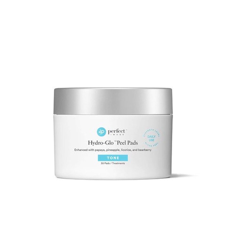 Hydro-Glo Peel Pads - 10% Strength Exfoliating Peel with Kojic, Mandelic & Licorice Extracts