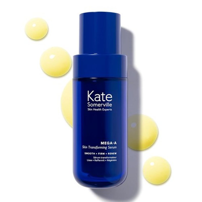 Kate Somerville Mega-A Skin Transforming Serum - Anti-Aging Formula with Hyaluronic Acid for Smooth Skin, 1 Fl. Oz