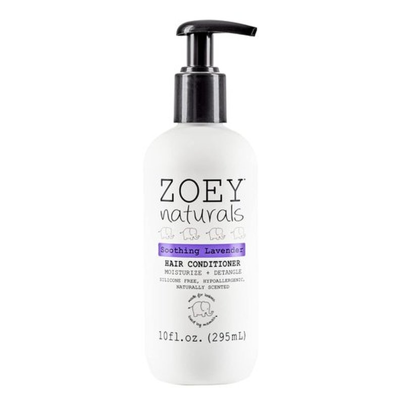 Absolutely Natural - Soothing Lavender Hair Conditioner for Kids | Tear-Free & Hypoallergenic, Made in USA