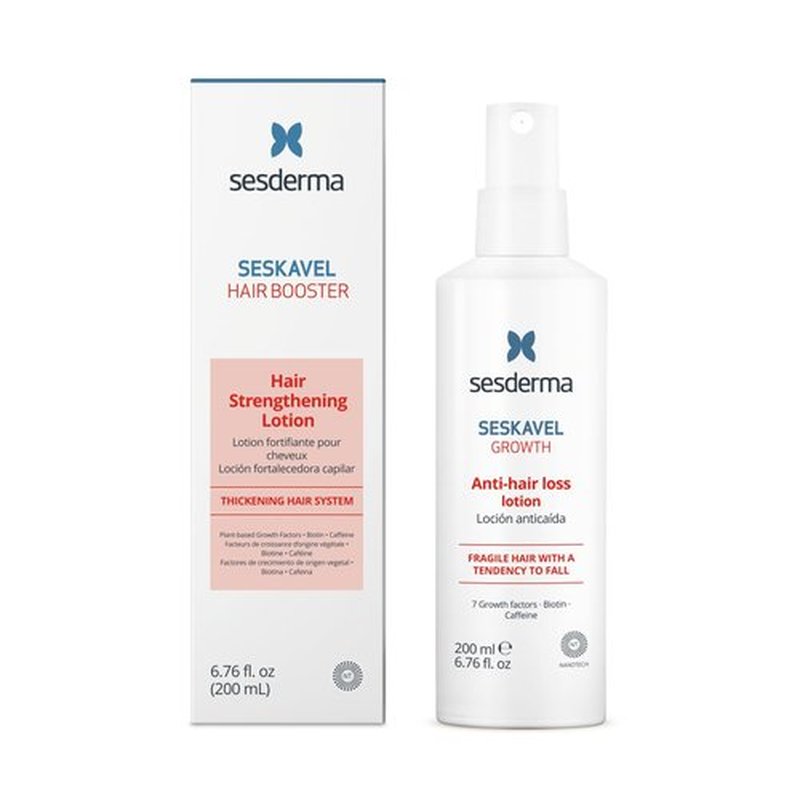 Sesderma SESKAVEL GROWTH Anti-Hair Loss Lotion - Strengthen Hair & Promote Growth | 6.8 fl oz