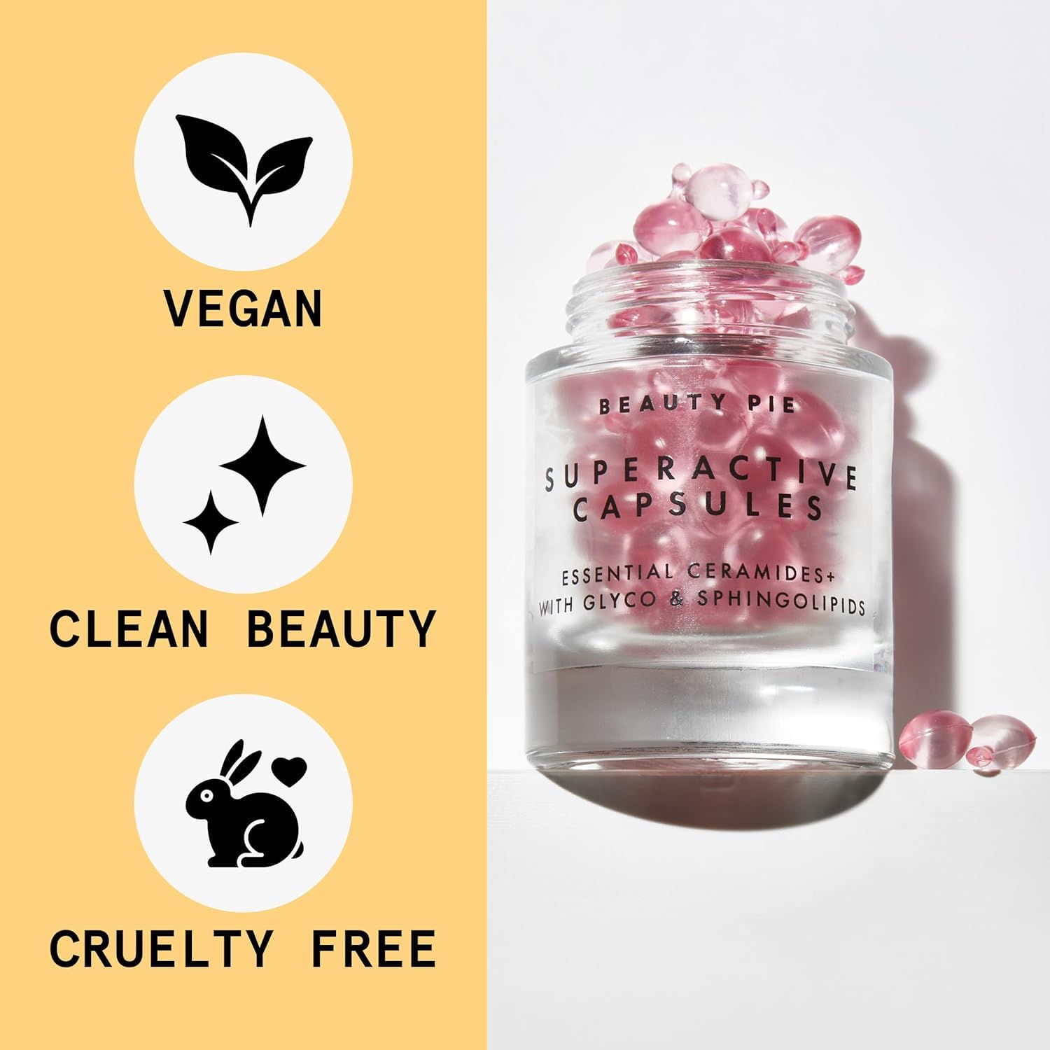Beauty Pie Superactive Ceramide Capsules | Glow Serum For Face