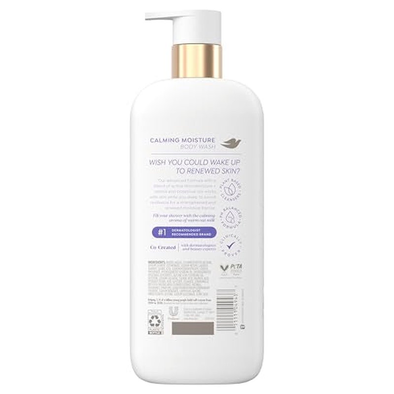 Dove Serum Body Wash Calming Moisture renews skin with Retinol Serum 18.5 Fl Oz