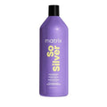 Matrix So Silver Purple Shampoo - Brightens & Tones Color-Treated Hair | Vegan Formula for Blonde & Grey