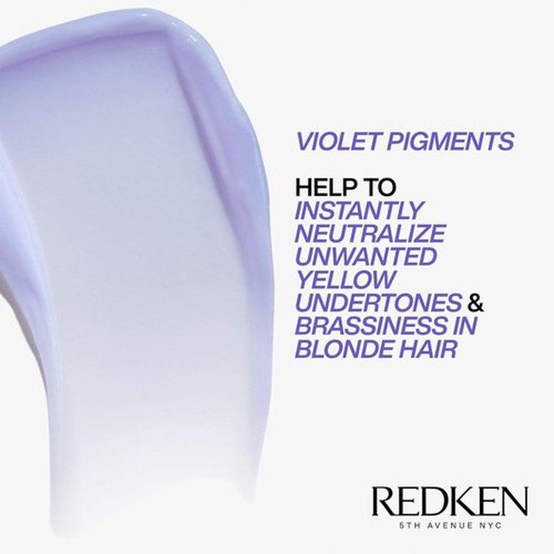 Redken Blondage Purple Conditioner - Tones & Moisturizes Brassy Blonde Hair | 33.8 Fl Oz