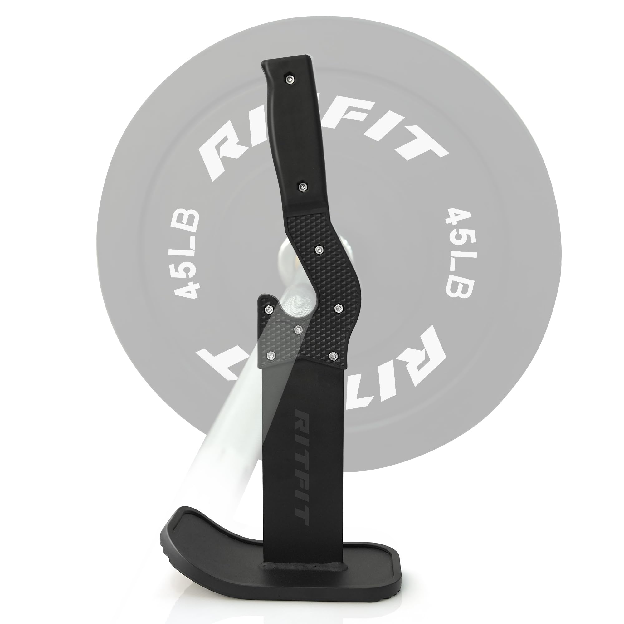 RitFit Deadlift Jack/Barbell Jack Unload 660LB Barbell Stand with Non-Slip Handle and Base, Perfect for Deadlift and Powerlifting