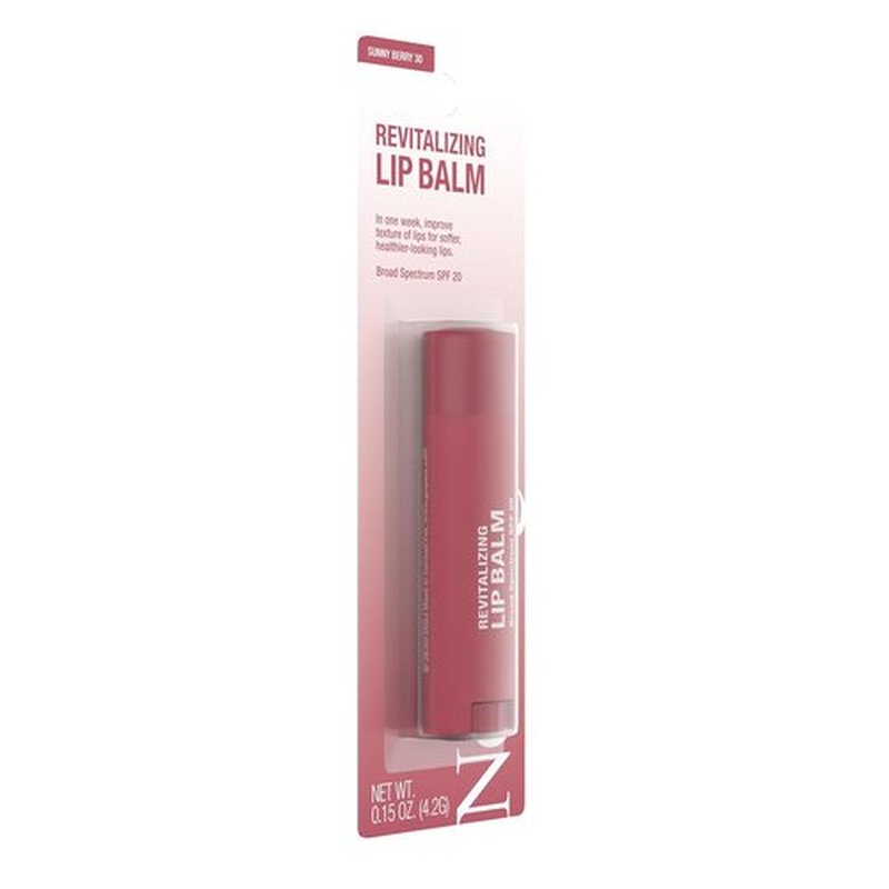 Neutrogena Revitalizing Tinted Lip Balm - SPF 20 Moisturizing Formula for Soft, Healthy Lips | Sheer Sunny Berry, 0.15 oz