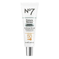 No7 Future Renew Defense Shield - Oil Free Facial Moisturizer & Sunscreen for Face with SPF 50 - Invisible & Lightweight Face Lotion with Peptides & UV Protection (1.69 fl oz)