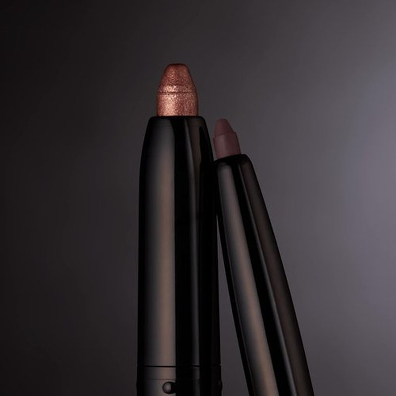 Laura Geller New York Swipe-N-Line Dual-Ended Eyeshadow & Eyeliner - Classic Onyx/Champagne - Waterproof, Creamy Formula