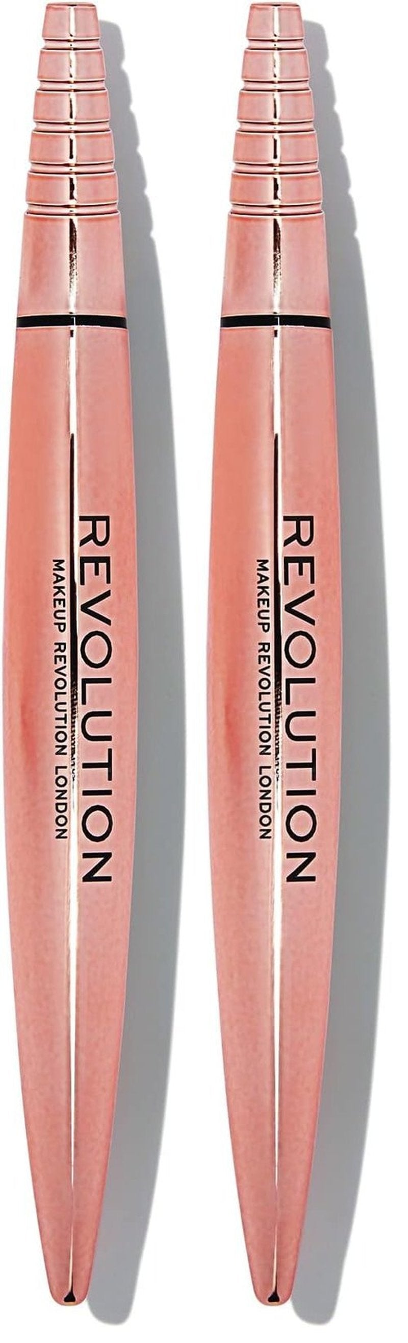 Revolution, Renaissance Flick Liquid Eyeliner, Long-Lasting Liner with Easy Application, Vegan & Cruelty-Free, 0.95 oz (Pack of 2)