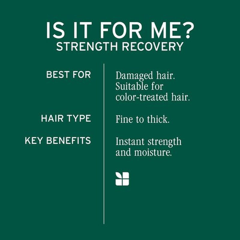 Biolage Strength Recovery Spray - Leave-In Treatment for Damaged Hair, Heat Protectant & Detangler