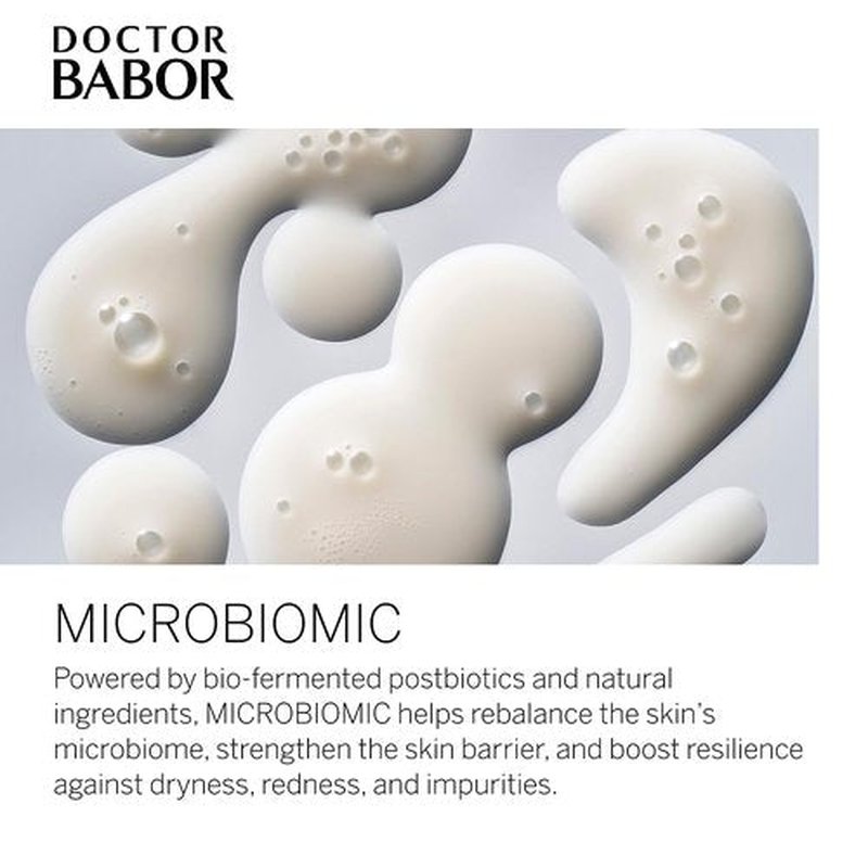 BABOR Microbiomic Moisture Glow Serum, Probiotic Face Serum with Light Reflecting Pigments to Give Skin Radiant Glow, Hyaluronic Acid & Aloe Vera for Plump Moisturized Skin, 1 oz