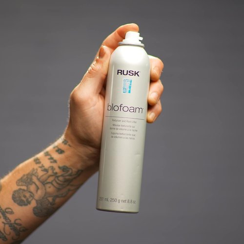 RUSK Blofoam Extreme Texture Spray - Texturizing Foam for Volume & Lift | 8.8 oz