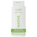 Native Body Wash - Naturally Derived Ingredients for Soft, Hydrated Skin | Cucumber & Mint, 18 oz