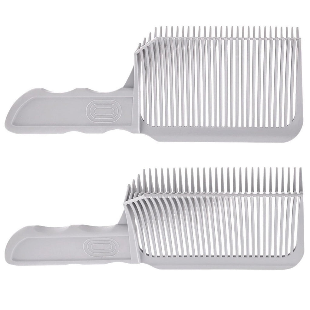 2Pcs Barber Fade Combs Ergonomic Flat Top Combs Gradienter Precise Hairdressing Tool For Precise Haircuts And Styling