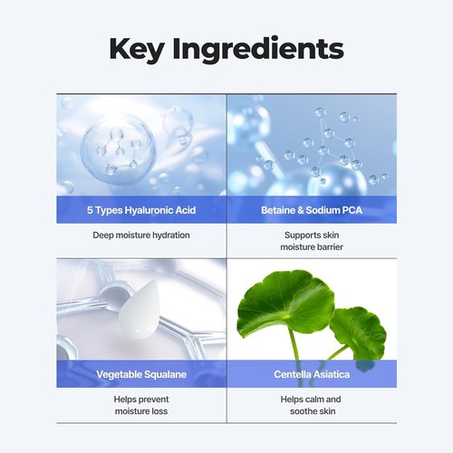 IsNtree Hyaluronic Acid Aqua Gel Cream - Lightweight Moisturizer | Quick-Absorbing Hydration | 100ml