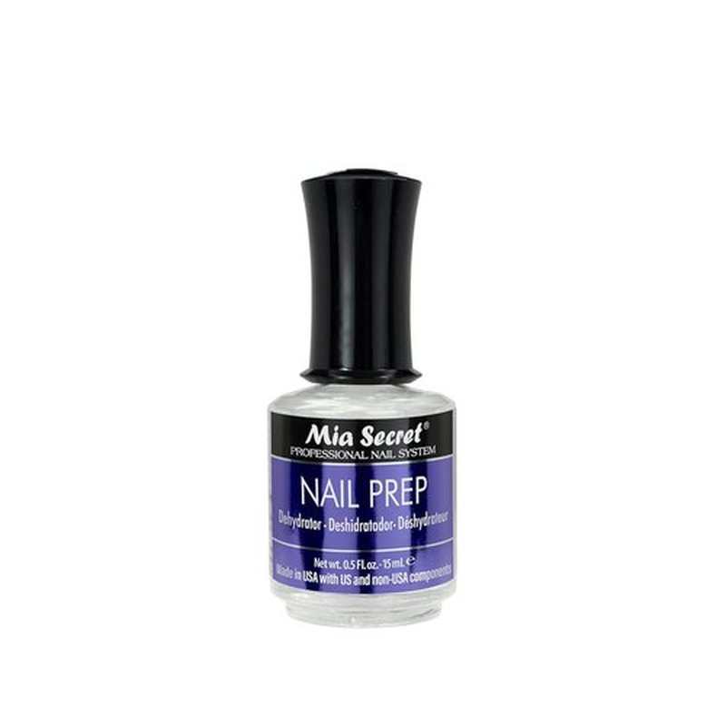 Mia Secret Nail Prep Dehydrator - Acid-Free Formula for Enhanced Bonding | 15ml
