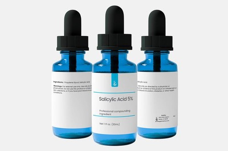 Pure Original Ingredients Salicylic Acid 5% Solution - Effective Acne Treatment Serum (30 mL)