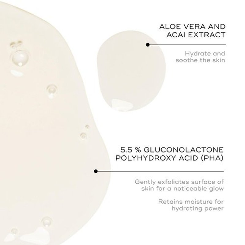 Medik8 Press and Glow Daily Exfoliating PHA Tonic with Enzyme Activator - Polyhydroxy Acid Face Toner - Gentle and Cleansing Face Tonic - 6.7 oz