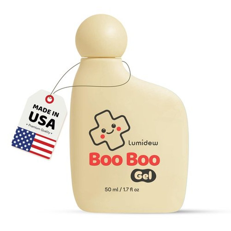 Boo Boo Gel for Kids I Gentle Hypochlorous Acid Skin Relief | Non-Stinging Cleaning Gel for Cuts, Scrapes, Bug Bites, Rashes & Minor Burns | Safe for All Ages, Alcohol-Free, Fast Soothing Care