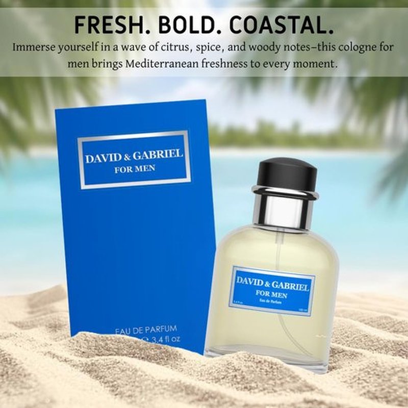 Sandora Fragrances Men's Perfume - Inspired by Iconic Fragrance - Fresh Grapefruit & Rosemary - 100 ml (3.4 fl oz)