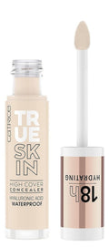 Catrice True Skin High Cover Concealer - Waterproof, Lightweight Formula | 001 Neutral Swan | Lasts Up to 18 Hours