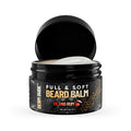 Derm Dude Full and Soft Beard Balm for Men – Conditioning Balm with Natural Oils for Growth, Softness & Styling – Tames Frizz, Hydrates Skin – Non-Greasy - Island Rum, 2oz
