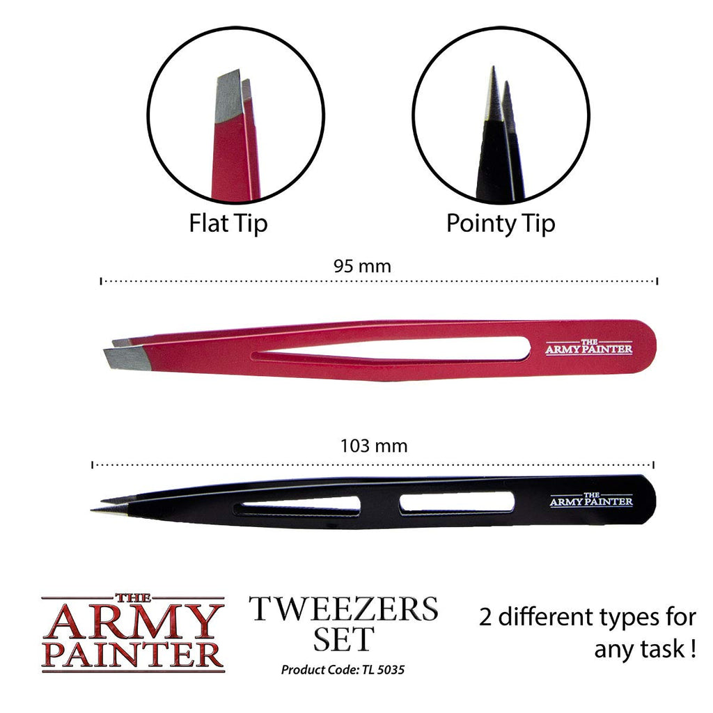 The Army Painter, Tweezers Set, set di due pinzette