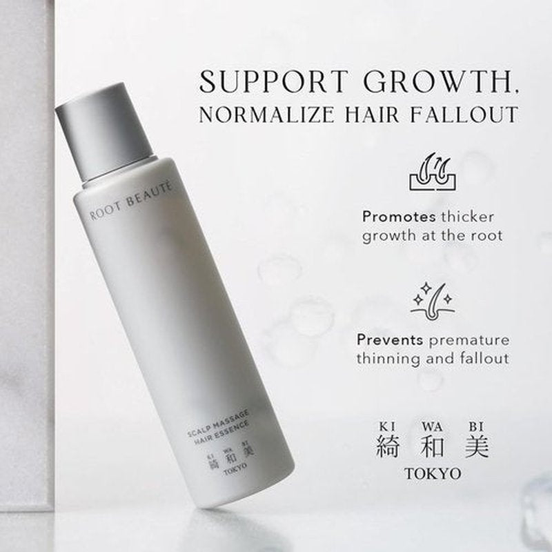 Kiwabi Root Beauté Hair Growth Serum - Lightweight & Fragrance-Free Formula for Thicker, Stronger Hair | 2.1 fl oz