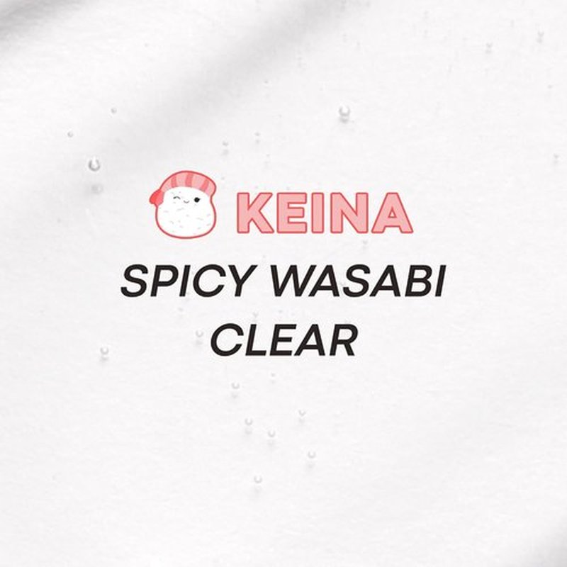 TONYMOLY Keina Keychain Lip Gloss - Spicy Wasabi Sheer, Plumping & Hydrating, Non-Sticky Shine, 11ml | Fun Limited Edition