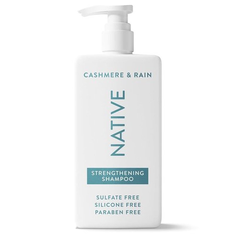 Native Strengthening Shampoo - Cashmere & Rain Scent | 16.5 fl Oz for Luxurious Hair Care