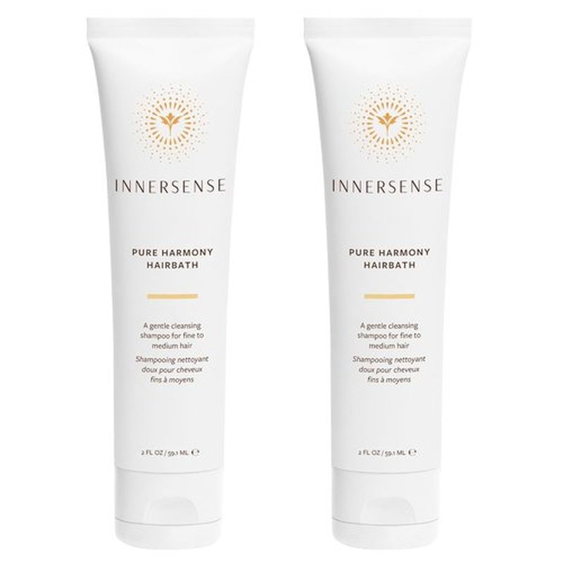 Innersense Organic Beauty - Pure Harmony Hairbath Shampoo | Detoxifying Cleanser for Oily Scalp | Non-Toxic, Cruelty-Free (2 Pack - 2 fl oz | 59.1 mL Each)