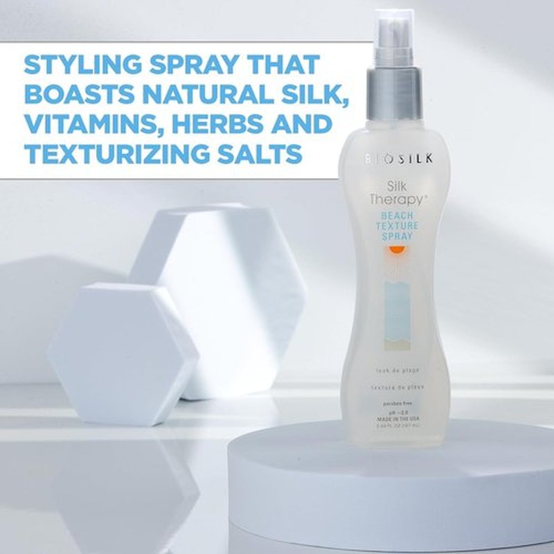 BioSilk Beach Texture - Styling Salt Spray for Natural Waves & Texture | Sulfate-Free, 5.64 oz