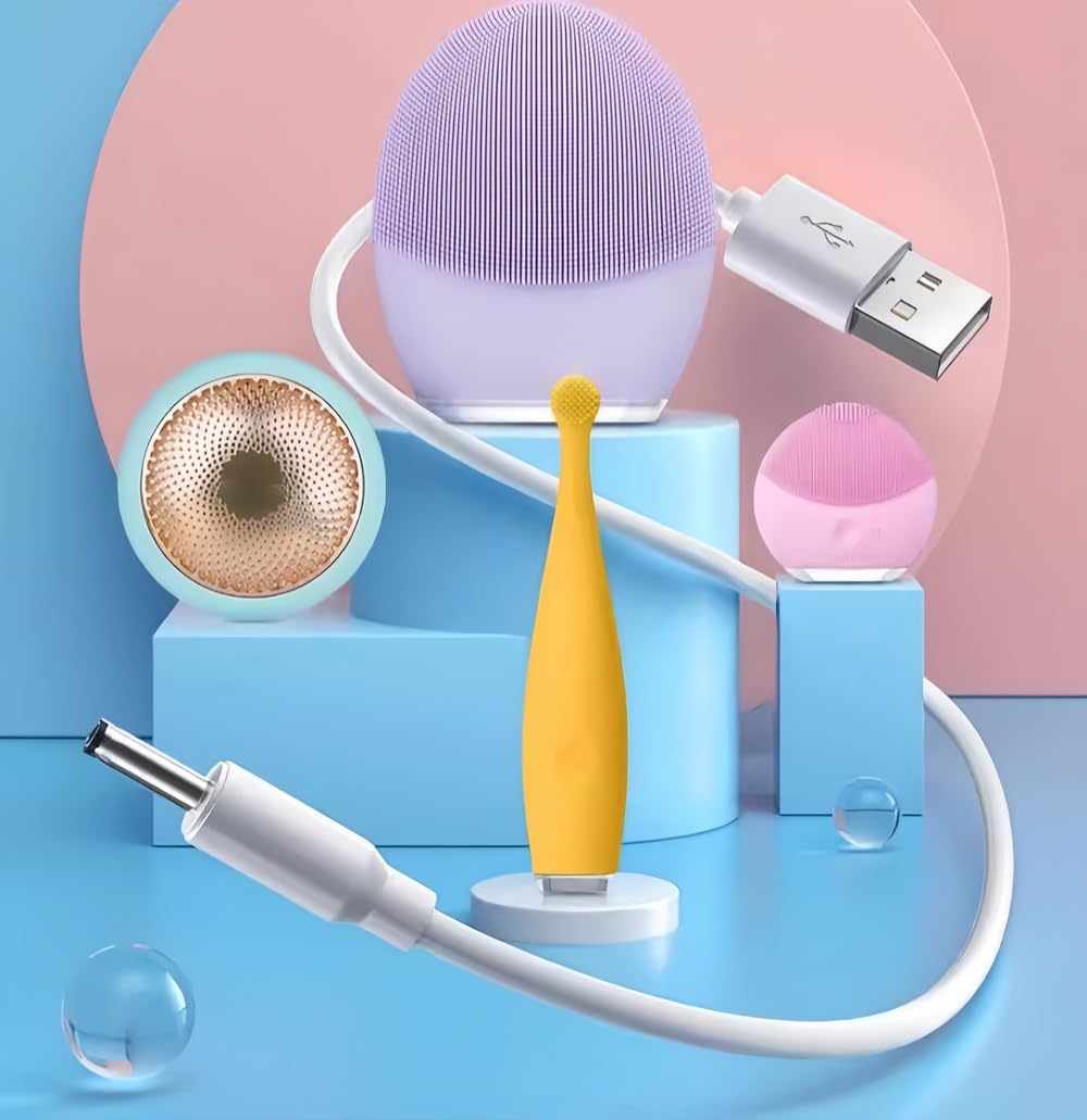 Xrlszeph 5V2A Charging Kit for Foreo Luna/Luna 2/Luna Mini/ISSA, DC 3.5mm Replacement