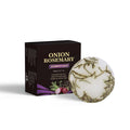 LINEDSON Onion & Rosemary Shampoo Bar for Hair Growth & Hair Loss Prevention | Deep Cleansing Scalp Treatment | Solid Shampoo & Conditioner | Refreshing Hydrating Bar Soap 3.52oz