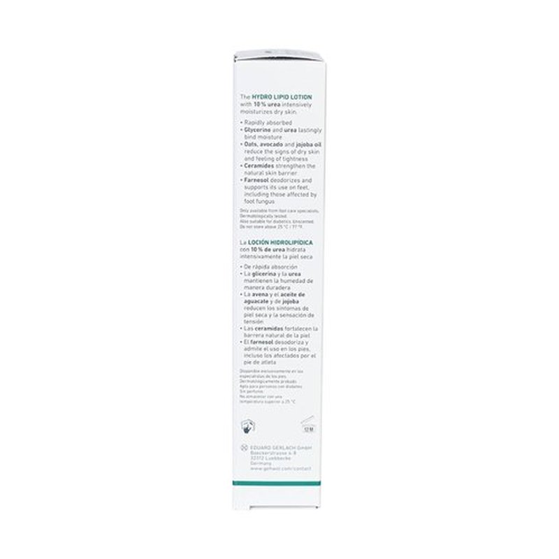 GEHWOL Hydrolipid Lotion - Moisturizing Skin Care for Dry Skin - 3.4 oz | Nourishing Formula