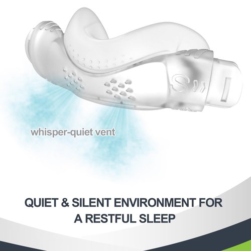 MEDICOLOR Replacement for N30i Small Nasal Cushion, Soft Curved Cradle Around The Nose, Latex-Free and No air-Leakage