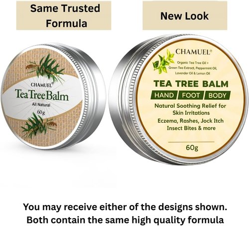 Skiennix Tea Tree Oil Balm - Soothing Itchy Skin Relief for Rashes, Bug Bites & More | Natural Formula, 1 Pack